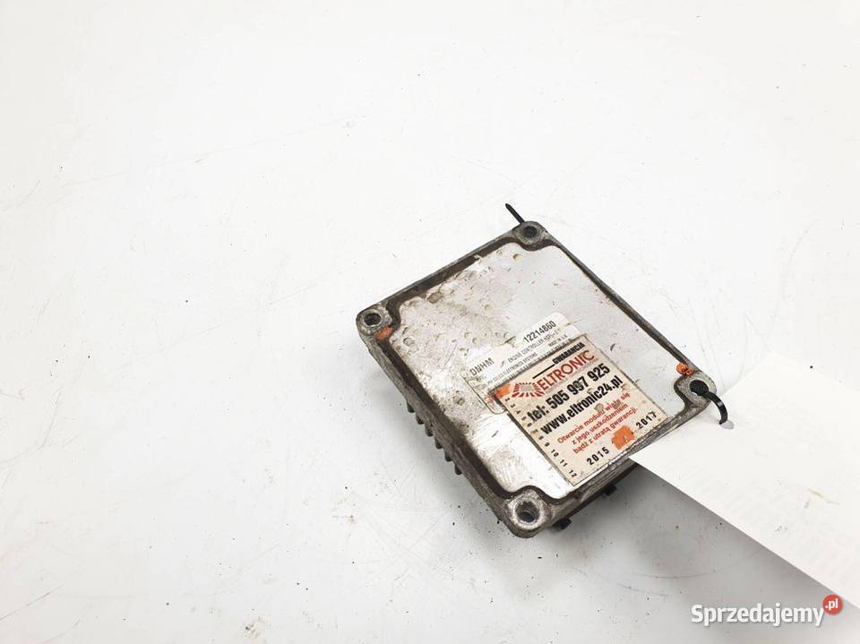 MODUŁ OPEL ZAFIRA 12214860 KOMPUTER SILNIKA Lipno sprzedam