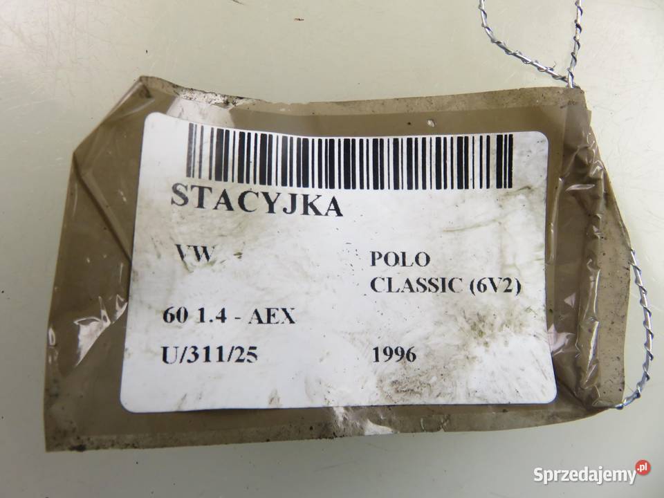STACYJKA VW POLO CLASSIC 357905851 Stacyjki i kluczyki