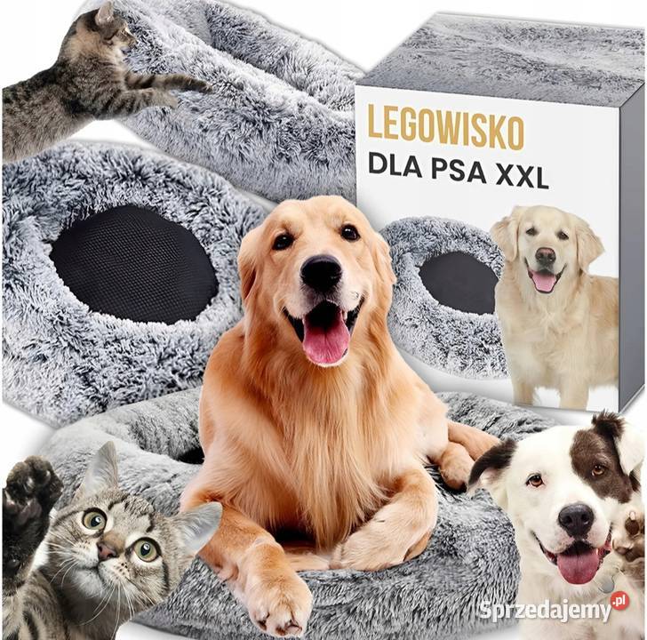 Legowisko psa XXL kota kojec PODUSZKA PLUSZOWA Ruda Śląska