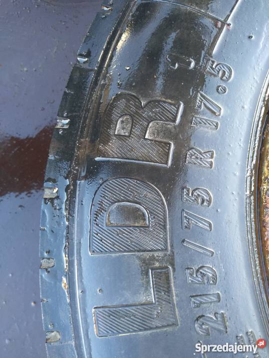 MAN OPONA Z FELGA KOŁO 21575 R 175 CONTINENTAL 17cale Rzędowice
