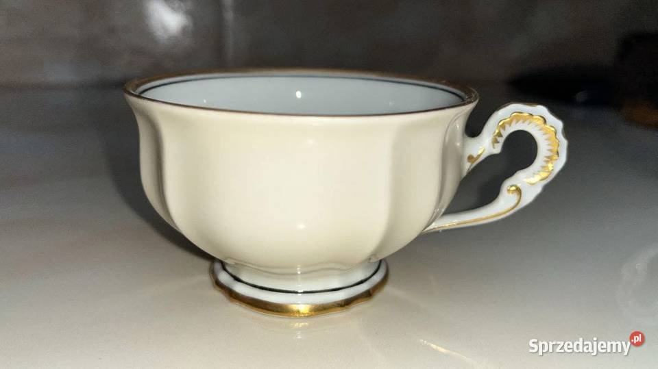 Filiżanka z talerzykiem Anna Carina Furstenberg Gdańsk sprzedam