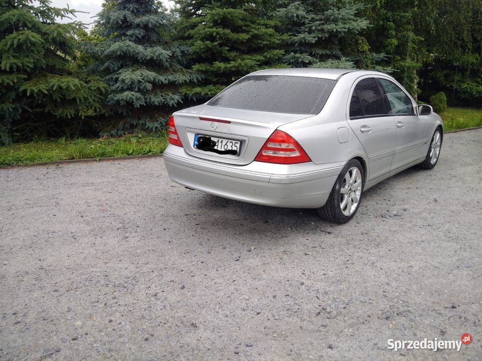 Mercedes C200 przebieg 132500 Rok produkcji 2000 Oleśnica