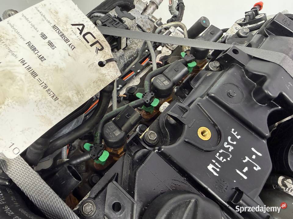 SILNIK 9HD 9H05 Mitsubishi ASX 16 DID D DIESEL osobowe lubelskie Chełm