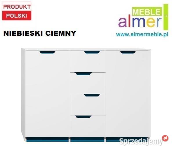 komoda młodzieżowa szuflady MODERN C4 140x40 Iława sprzedam