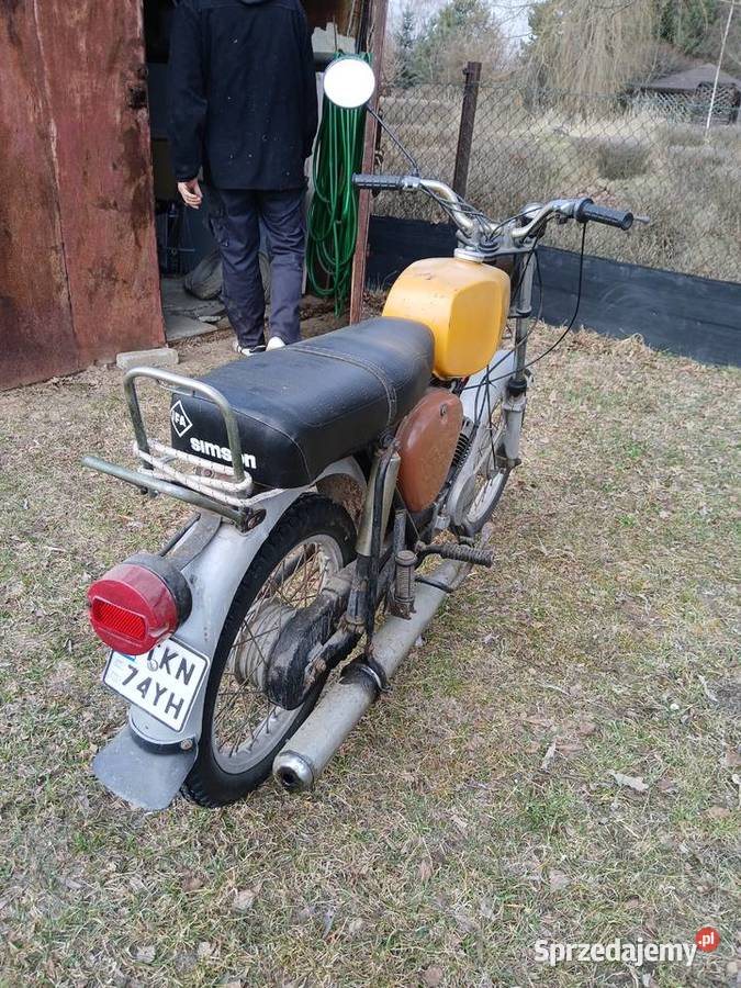 Motorower Simson S 51 17500km Kielce