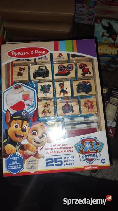 Zestaw stempli Psi Patrol Książ Wielkopolski