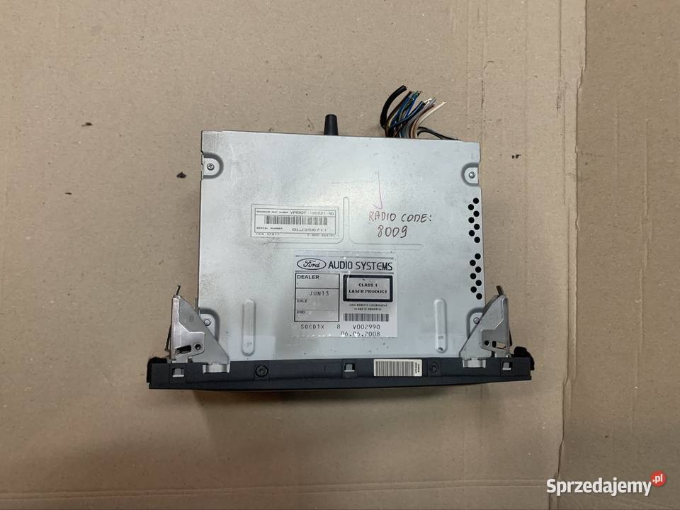 7M5T18C939 Radio fabryczne Sony Ford c focus mk2 Szczecin
