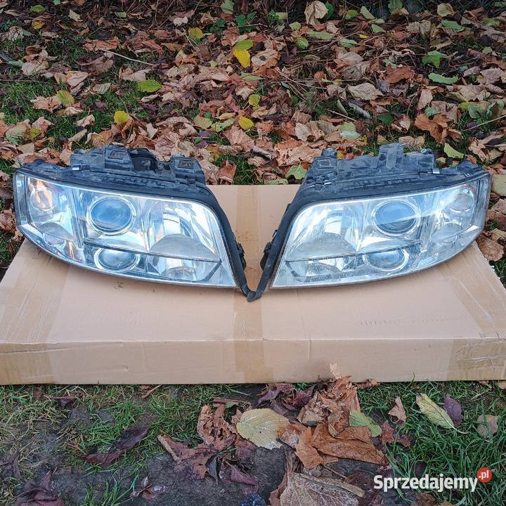 Lampa swiatlo leflektor przod Audi A6 C5 lubelskie Bychawa