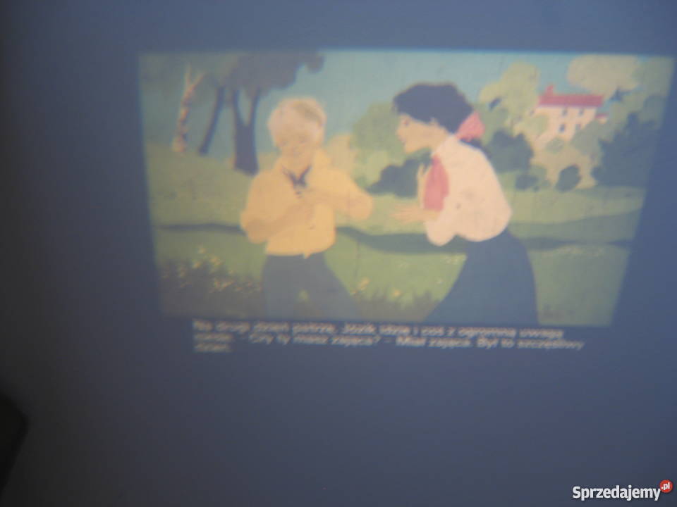 Rzutnik do bajek projektor JACEK 2 bajki warmińsko-mazurskie Grodziczno