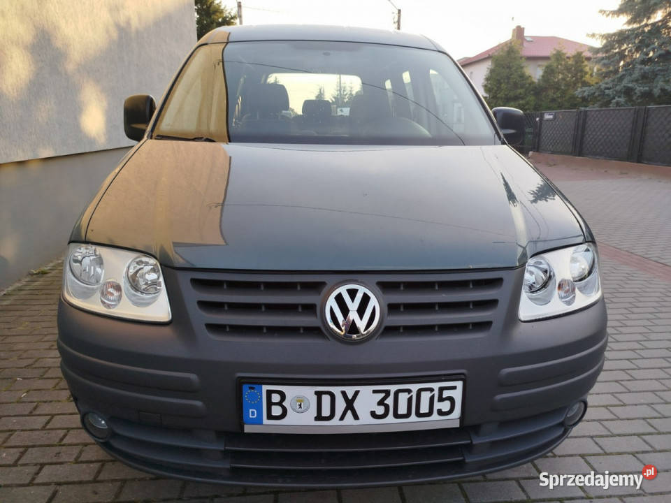 Volkswagen Caddy 5osobowy KLIMA OK 16 MPI 8 V manualna Caddy Toruń