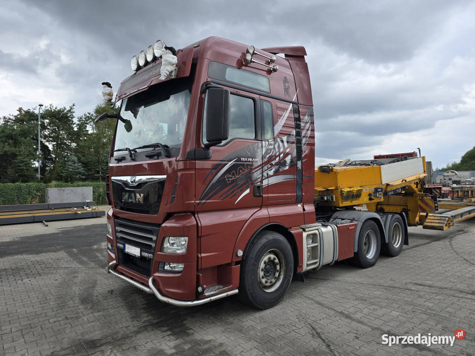 Ciągnik siodłowy MAN TGS 28500 6x2 2018 r 497 granatowy Rudolfowo