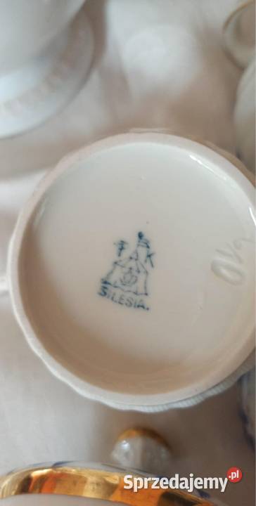 Filiżanka z talerzykiem Sygnatura Knigszelt PK Gdańsk sprzedam