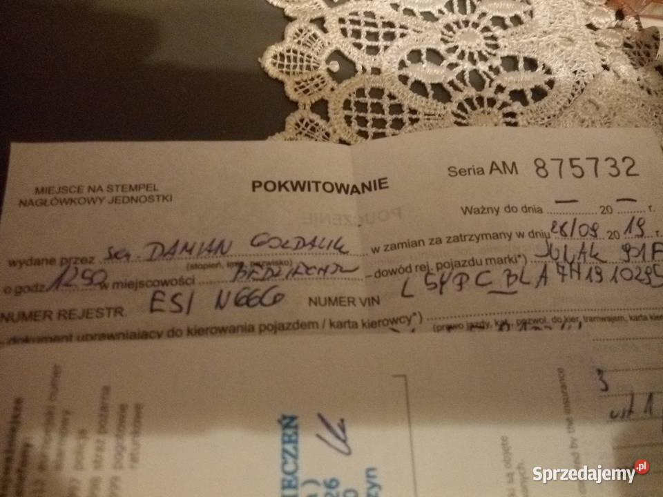 Junak 901 F rama dokumenty czterosuwowy Motoryzacja Będziechów sprzedam