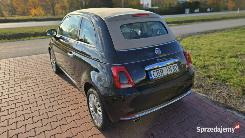 Fiat 500 500 C Cabrio Śliczny Dolcevita 37 Karczew