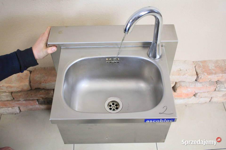 Umywalka bezdotykowa podwieszana stal nierdzewna śląskie sprzedam