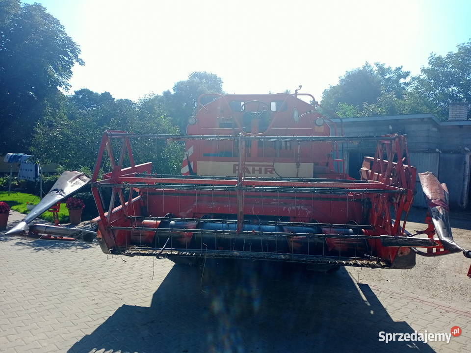 Kombajn Fahr m 900 z sieczkarnią do słomy mazowieckie