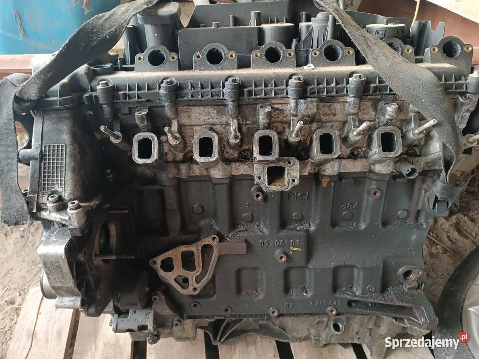 Silnik bmw m57 30 d miska koło pasowe głowica Biłgoraj