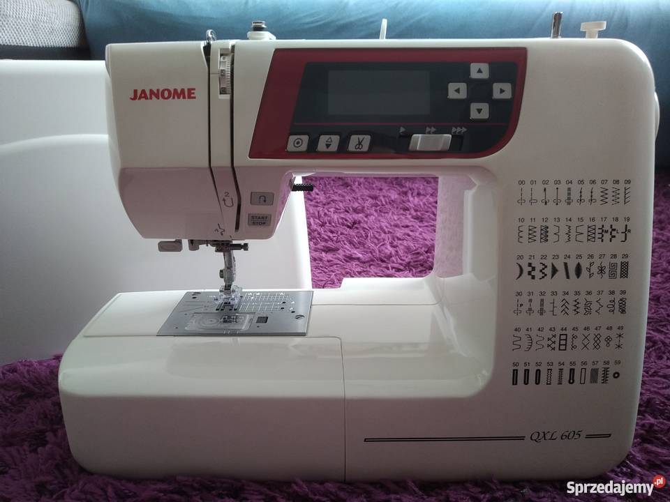 Maszyna do szycia JANOME QXL 605 Warszawa sprzedam