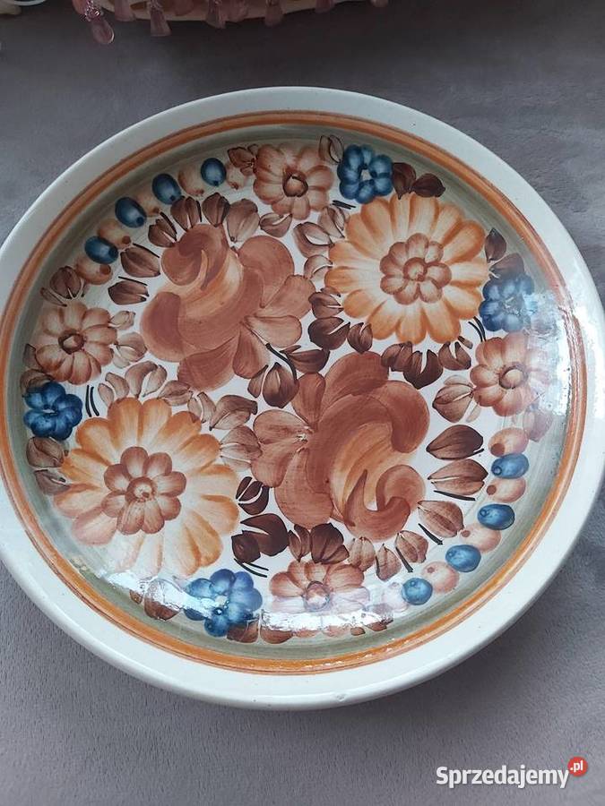 Talerz ozdobny o średnicy 24 Opole sprzedam