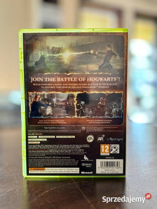 Gra Harry Potter and the Deathly Hallows Part 2 Xbox360 Elbląg
