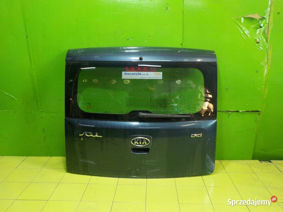 KIA SOUL 16 CRDI 10r 5D klapa tyl Klapy bagażnika Suków