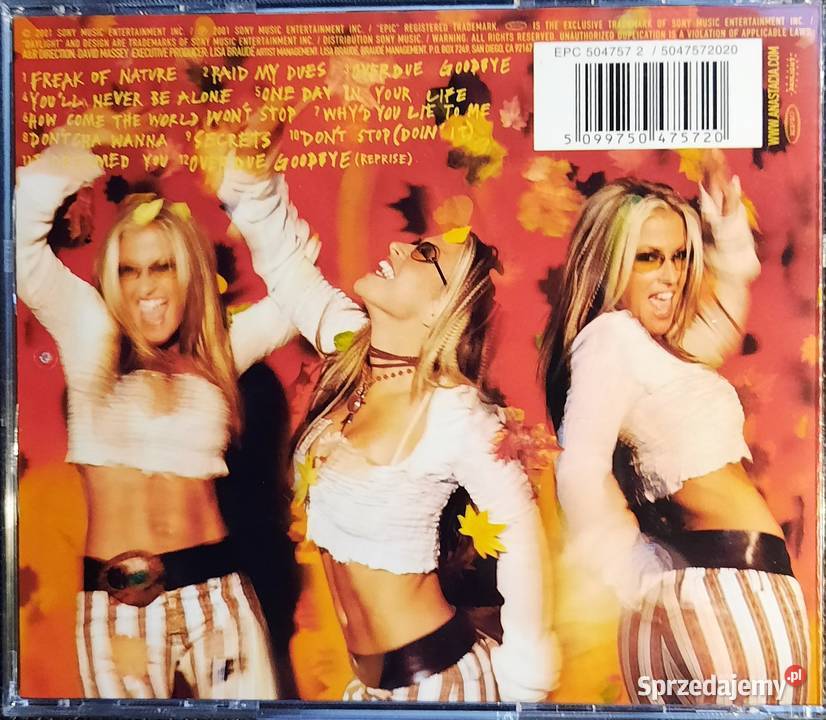 Album CD ANASTACIA Album Freak Of Nature śląskie Katowice