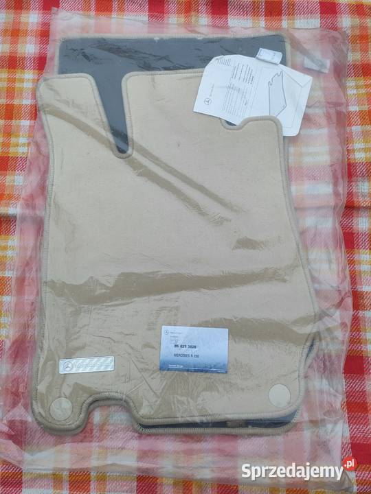 Dywaniki OE welurowe Mercedes SL R230 sprzedam