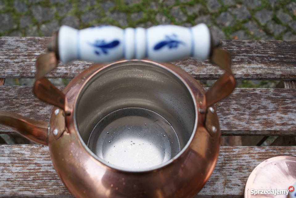 Czajnik miedziany poj 15 l Warszawa sprzedam