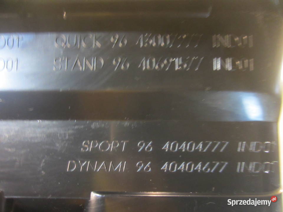 konsola środkowa kratki nawiewu ramka peugeot Szczecin