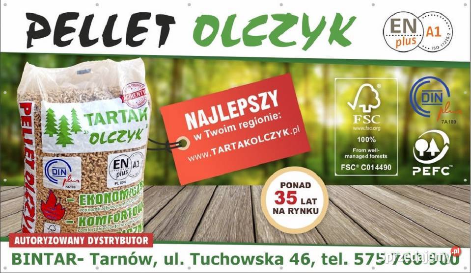 Pellet pelet Olczyk Tarnów PROMOCJA 2020