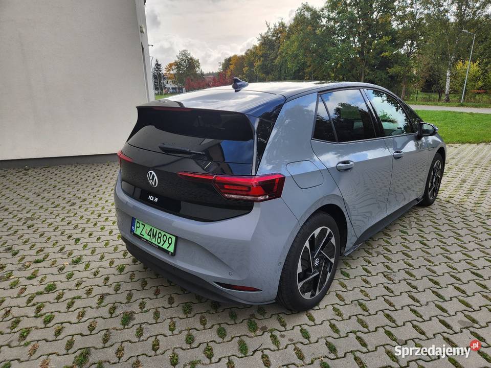 Obserwuj Volkswagen ID3 Moon Stone Gray 58kW 204 welurowa tapicerka wielkopolskie Puszczykowo sprzedam