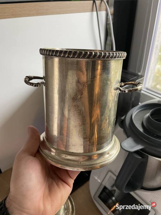 Pojemnik Na Wino Posrebrzane Warszawa