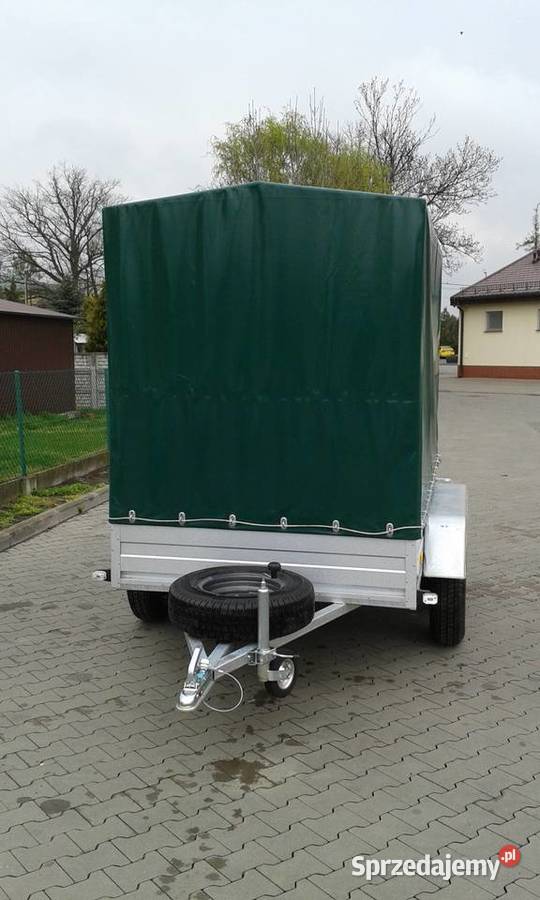 Przyczepa Rydwan 270x150x180 dwuosiowa plandeka Burtowe i plandeki Wieluń