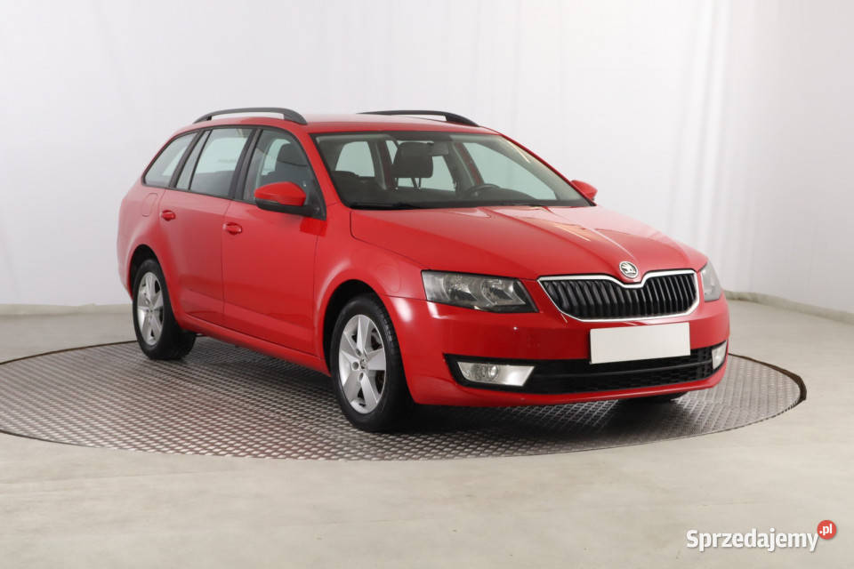 Skoda Octavia 16 TDI czerwony Motoryzacja Zabrze