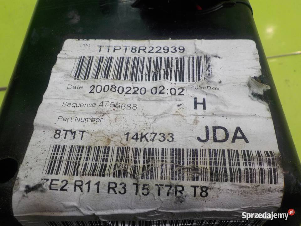 FORD MONDEO MK4 20 B 08r skrzynka bezpiecznikow Suków