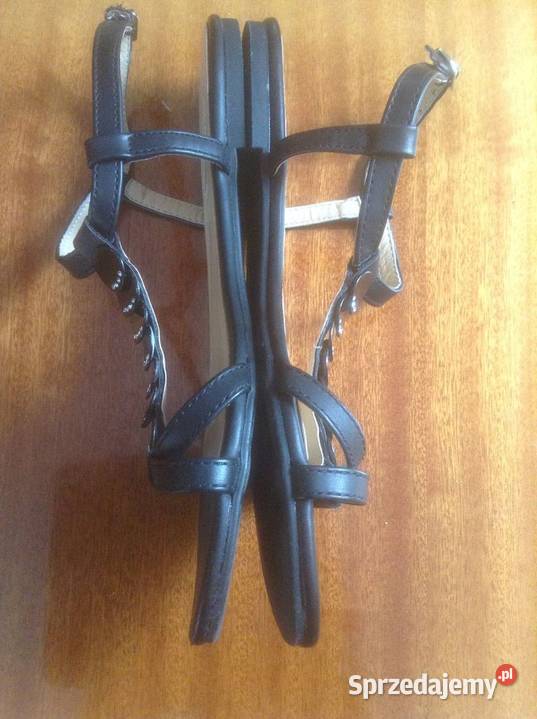 Sandałki damskie na płaskim obcasie 39 opolskie Opole