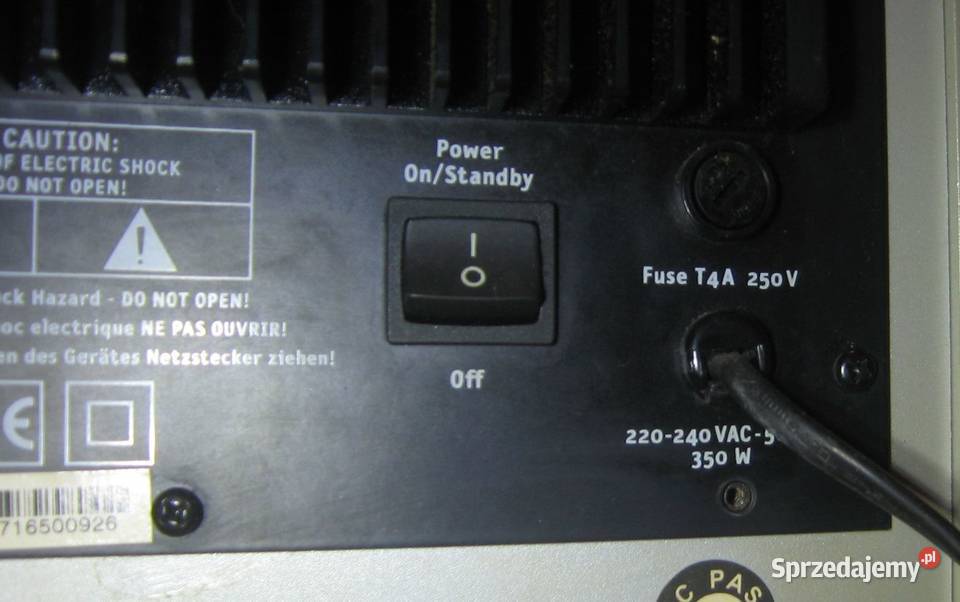 Teufel Concept Potężny subwofer aktywny 250W Słuchawki i głośniki