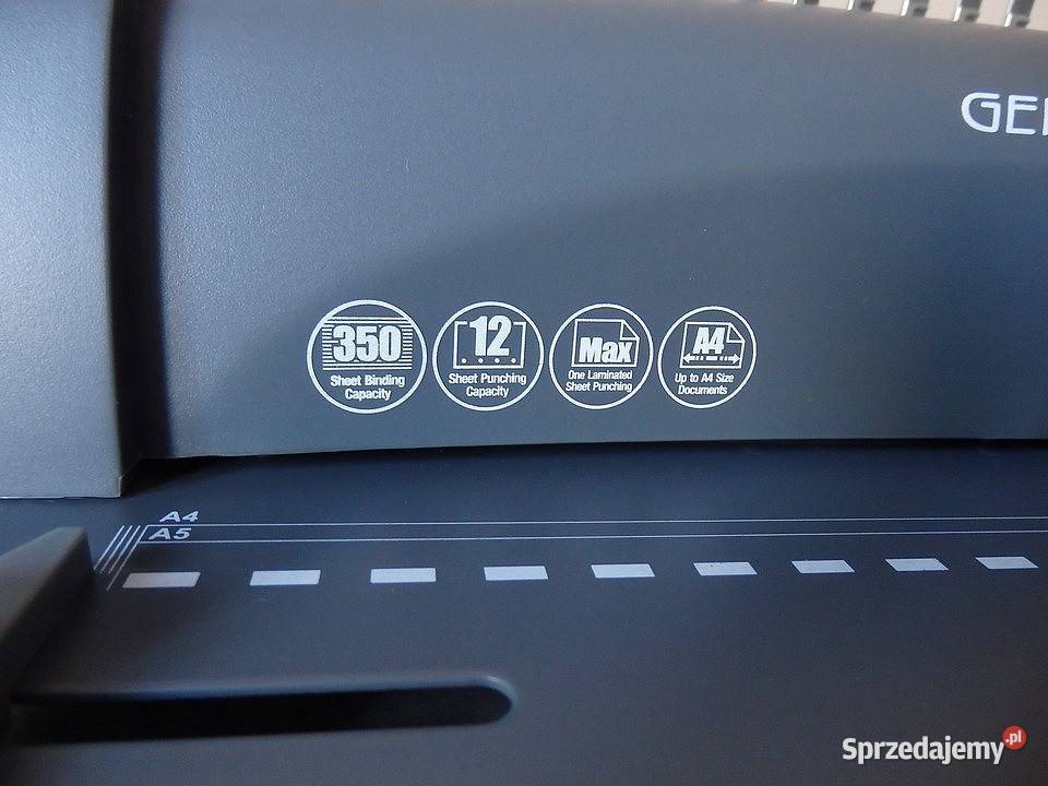 Profesjonalna Niemiecka Bindownica GENIE Nowa Rzeszów
