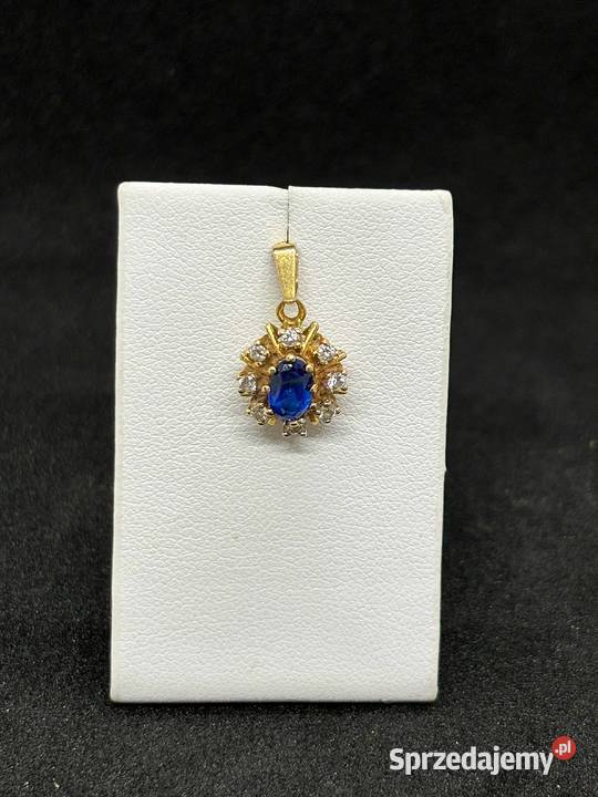 Złota zawieszka pr 750 165g z Brylantami Elbląg
