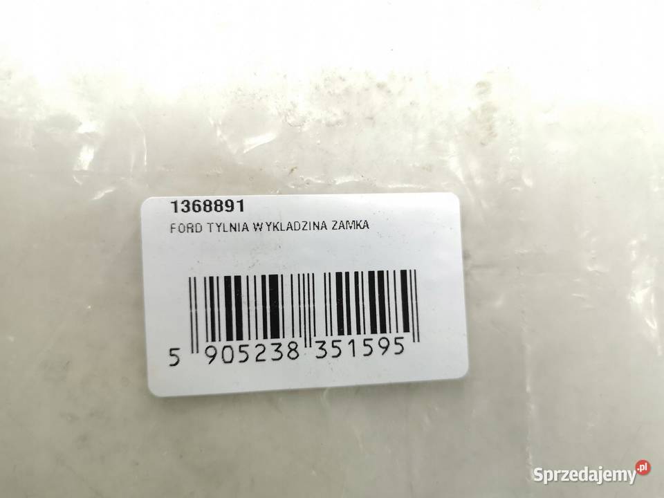 UCHWYT ZAMKA BAGAŻNIKA FORD FIESTA MK5 20062008