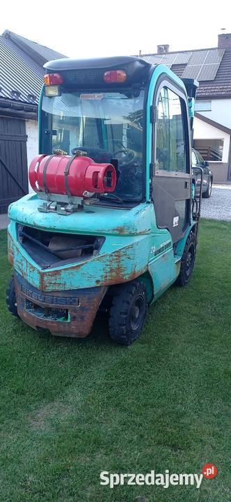 Wózek widłowy 25 tony triplex Mitsubishi