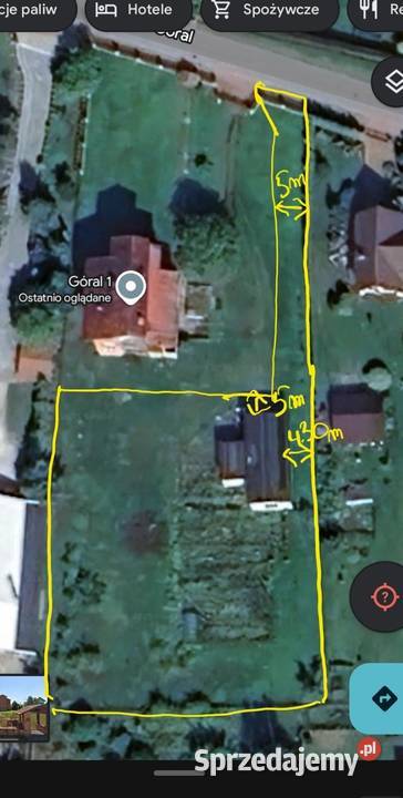 Działka budowlana około 25 arów Włoszczowa