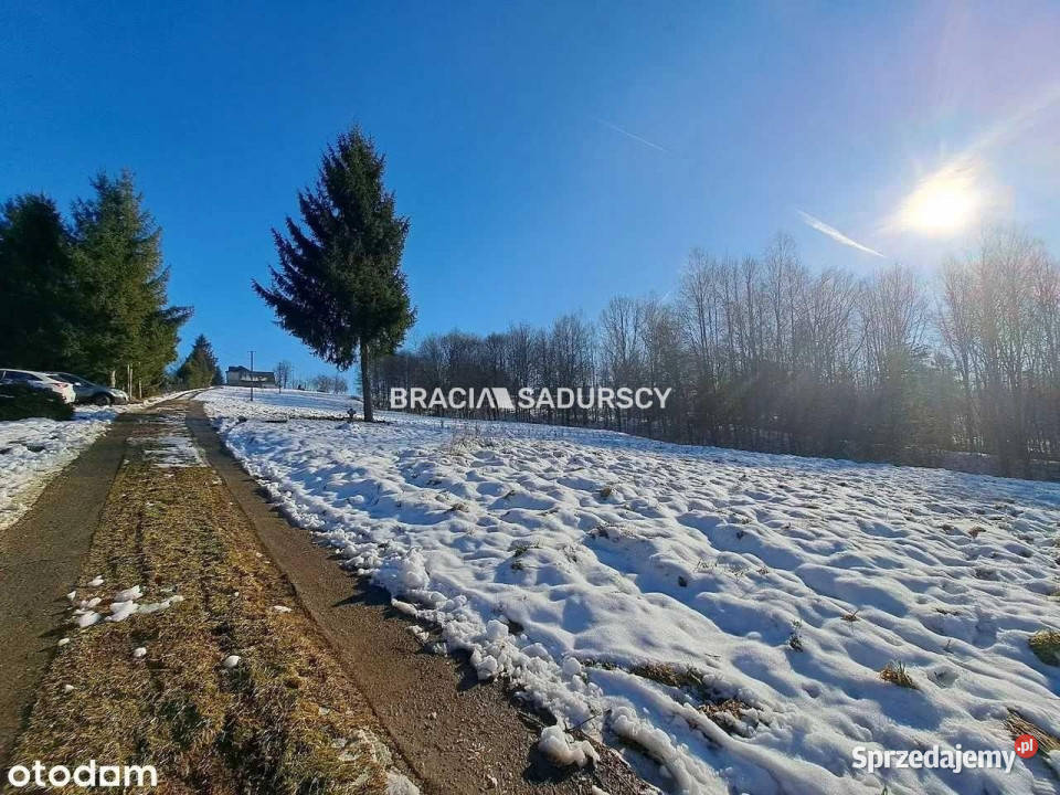 sprzedaży gruntu 868m2 Myślenice małopolskie sprzedam