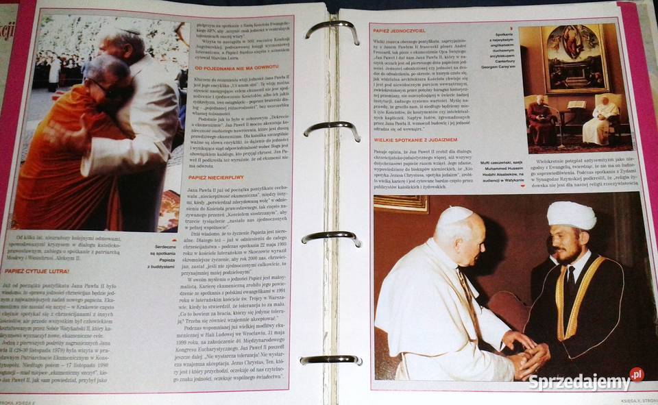 Jan Paweł II kolekcja 16 ksiąg kolekcji twarda Chełm