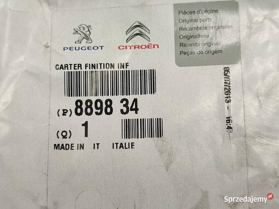 PLASTIK FOTELA DWÓJKA PRZÓD CITROEN JUMPER 2006