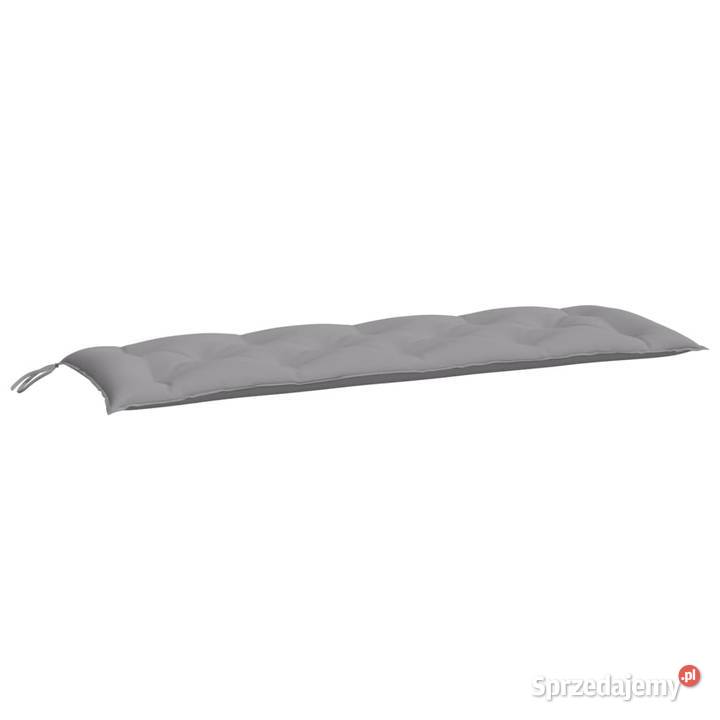 vidaXL Poduszki na ławkę ogrodową 2 szara Warszawa