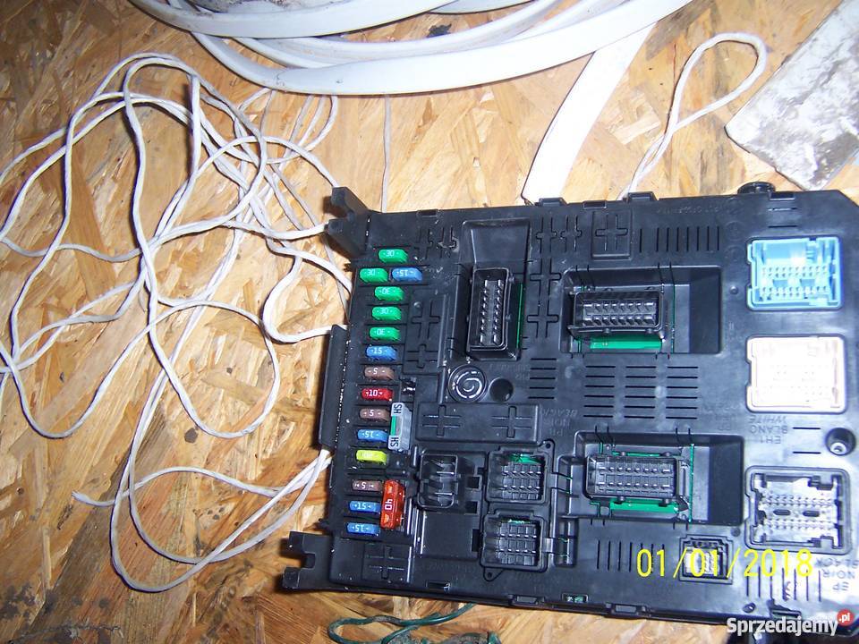 modul bsm citroen c4 grad pikaso Układ elektryczny Wieluń