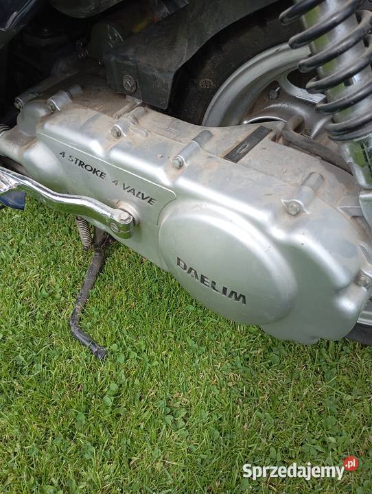 Skuter Daelim 125 stan bsilnik z kołem i 12000km Rabka-Zdrój