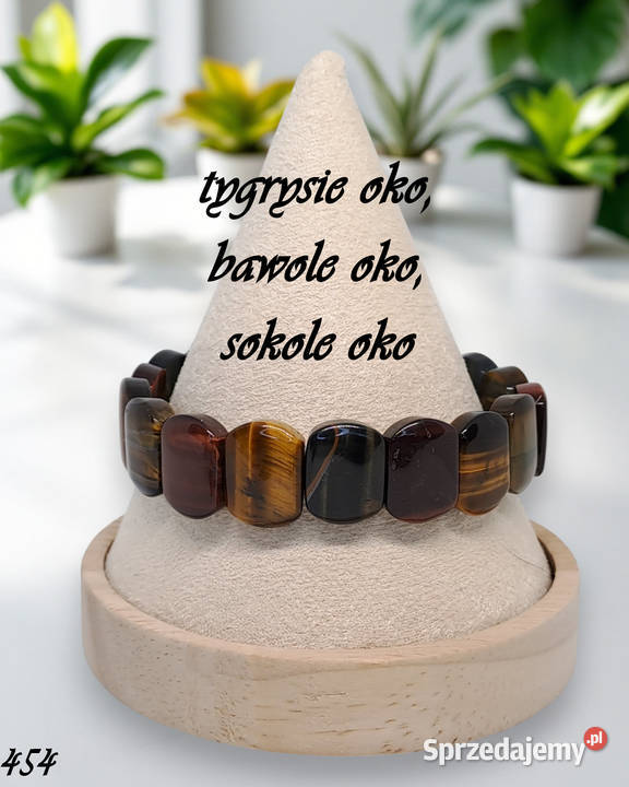 Bransoletka TYGRYSIE OKO SOKOLE OKO BAWOLE OKO Biżuteria Warszawa