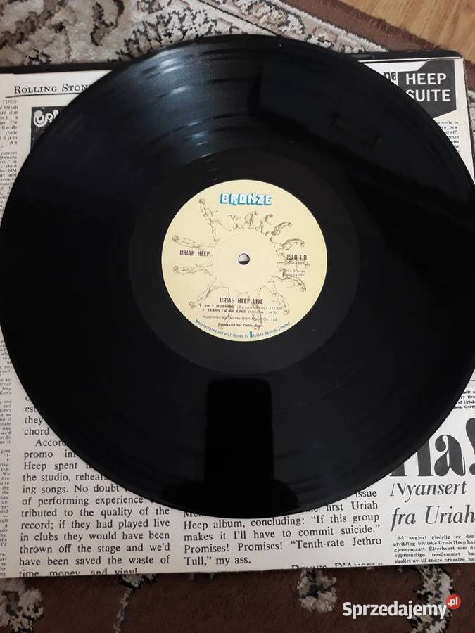 z klasyki hard rocka URIAH HEEP Live 1973orginał